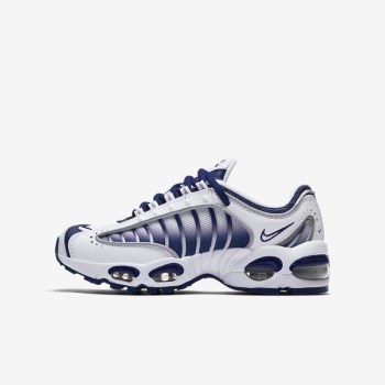 Nike Air Max Tailwind IV - Nagyobb Gyerek Utcai Cipő - Fehér/Királykék/Szürke/Fehér